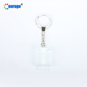 Llavero de Cristal Sintético Personalizado para Sublimación - Product Image 3