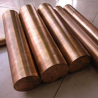 Barres rondes en alliage de cuivre au beryllium au chrome au zirconium au plomb CuBe2Pb C17300 M25