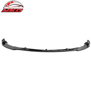 Para Tesla Model 3 2017-2023 Sedán, Estilo IKON, Labio de Parachoques Delantero, PP Negro Brillante - 3 Piezas, Kit de Carrocería de Alta Calidad - Product Image 2