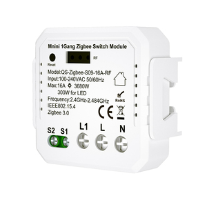 Mô-đun Công Tắc Thông Minh 16A Tuya Zigbee 3.0 Màn Hình Tiêu Thụ Năng Lượng 100-240V Công Tắc Đèn Gắn Thanh Ray DIN Cho Cuộc Sống Thông Minh - Product Image 2