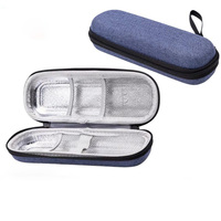 Sacs isothermes EVA étanches pour la réfrigération, boîtes de rangement avec fermeture éclair, épaisseur 4 mm, option logo personnalisé pour crème de soin de la peau