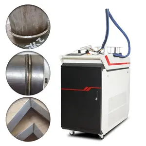 High Speed 1000W Hand Held Fiber Laser Welding Machine For Stainless Steel Iron Aluminum Copper Brass ZCGX-HW1000W