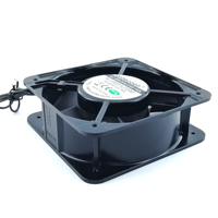 Maßgefertigte Hochleistungs-AC-Axialventilatoren 15051, 150x150x50mm Kunststoffblätter, AC-Kühlventilator, Belüftung, 220V, Zwei Kugellager Axiallüfter