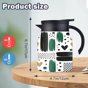 <span class=keywords><strong>Carafe</strong></span> à café <span class=keywords><strong>isotherme</strong></span> à double paroi en acier inoxydable grande capacité, idée cadeau pour la fête des mères (vente en gros) - Product Image 2