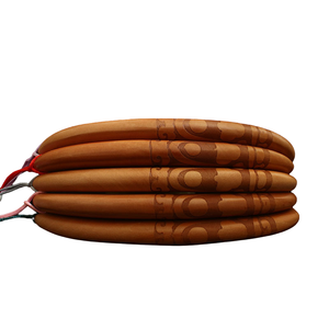 Totem nuage de bon augure style ancien Peigne artisanal en bois naturel pour la teinture des cheveux Accessoire décoratif Masseur de tête - Product Image 5