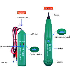 MS6812 penguji pelacak kabel detektor jalur <span class=keywords><strong>LAN</strong></span> profesional pelacak kawat telepon untuk pencari garis - Product Image 5