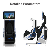 HEROVR 360 VR Equipment 9D Fly Simulator con Drone Autoflight Indoor 360 Vr Flight Simulator para parques de aventura Espacios públicos