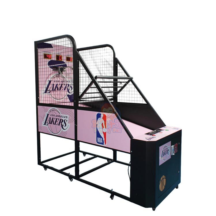 Crazy Hoop Street Shooting Basketball Arcade Game Machine Coin Operated Indoor Sports Basketball Machine Game for Sale