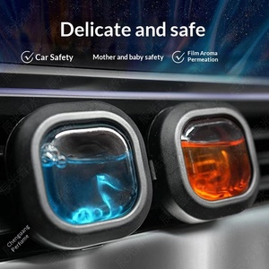 <span class=keywords><strong>Ambientador</strong></span> Colgante para Coche, Membrana Transpirable de Plástico, Forma de Gota, Universal, Decoración Interior para Auto, Sin Electricidad - Product Image 5