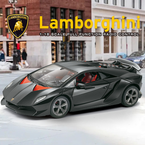 Voiture télécommandée officielle sous licence 2,4 GHz <span class=keywords><strong>1</strong></span>:18 Lamborghini Sesto Elemento, modèle de voiture de course RC pour enfants - Product Image 2