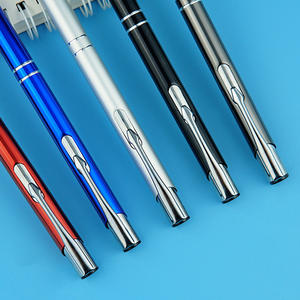 Pena logam bolpoin murah promosi baru dengan pulpen kustom kustom kustom cetak ukiran Logo bermerek pena hadiah produsen - Product Image 4