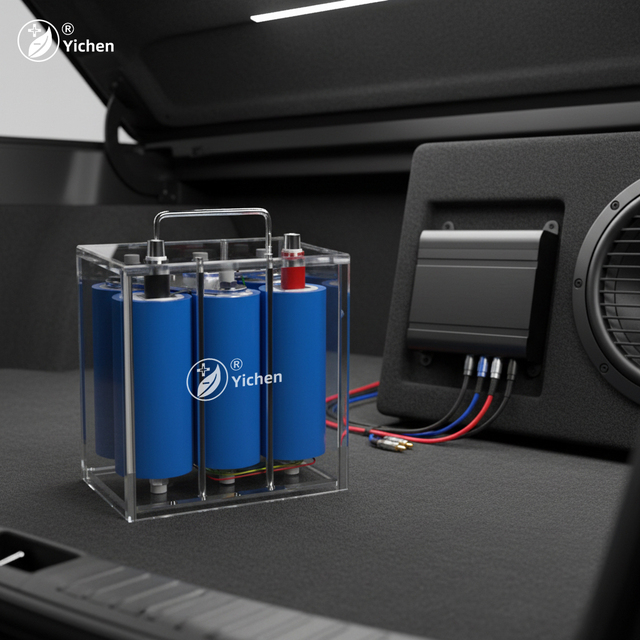 YICHENLFP 12V 35Ah Solid State Battery 25000 Cycles Built-in BMS Bluetooth IP67 Waterproof -50 to 65 for Power Tools