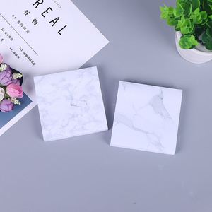 Blocs-notes adhésifs personnalisés 3 <span class=keywords><strong>x</strong></span> 3 pouces, papeterie colorée, fournitures scolaires, autocollants en papier, index, blocs-mémo mignons, notes autocollantes - Product Image 4