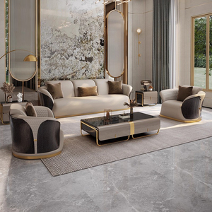 خدمة تصميم داخلي فاخرة مخصصة للفيلا ديكور منزلي منازل كاملة أثاث غرفة المعيشة وغرفة النوم - Product Image 4