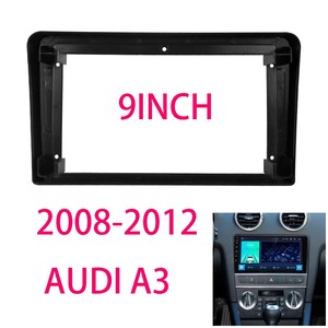 Cadre de panneau de navigation <span class=keywords><strong>Audi</strong></span> <span class=keywords><strong>A3</strong></span> adapté à <span class=keywords><strong>la</strong></span> navigation Android <span class=keywords><strong>AUDI</strong></span> <span class=keywords><strong>A3</strong></span> 2008-2012 cadre de panneau de commande central de 9 pouces polyvalent - Product Image 4