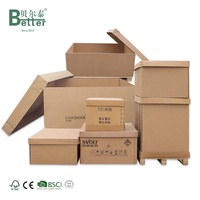 Boîte de transport en carton ondulé robuste et épais, fabriquée avec des matériaux recyclés écologiques, 5 plis, 7 plis, pour usage industriel
