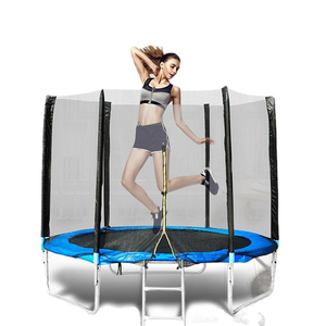 Trampolín Elástico de Seguridad para Exteriores Personalizable de 6FT, 10FT, 14FT y 16FT, Equipo de Fitness para Adultos y Niños, Trampolín Grande para Exteriores - Product Image 1