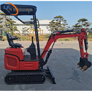 Pequeña máquina hidráulica sobre orugas Excavadora Mini Excavadora 1,0 1,2 1,5 1,8 Ton Mini Bagger Excavator - Product Image 5