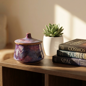Pot <span class=keywords><strong>en</strong></span> céramique artisanal exquis <span class=keywords><strong>en</strong></span> porcelaine Jun, écologique, compatible lave-vaisselle, multi-usages, glaçure bleu montagne, pour thé et <span class=keywords><strong>café</strong></span> - Product Image 5