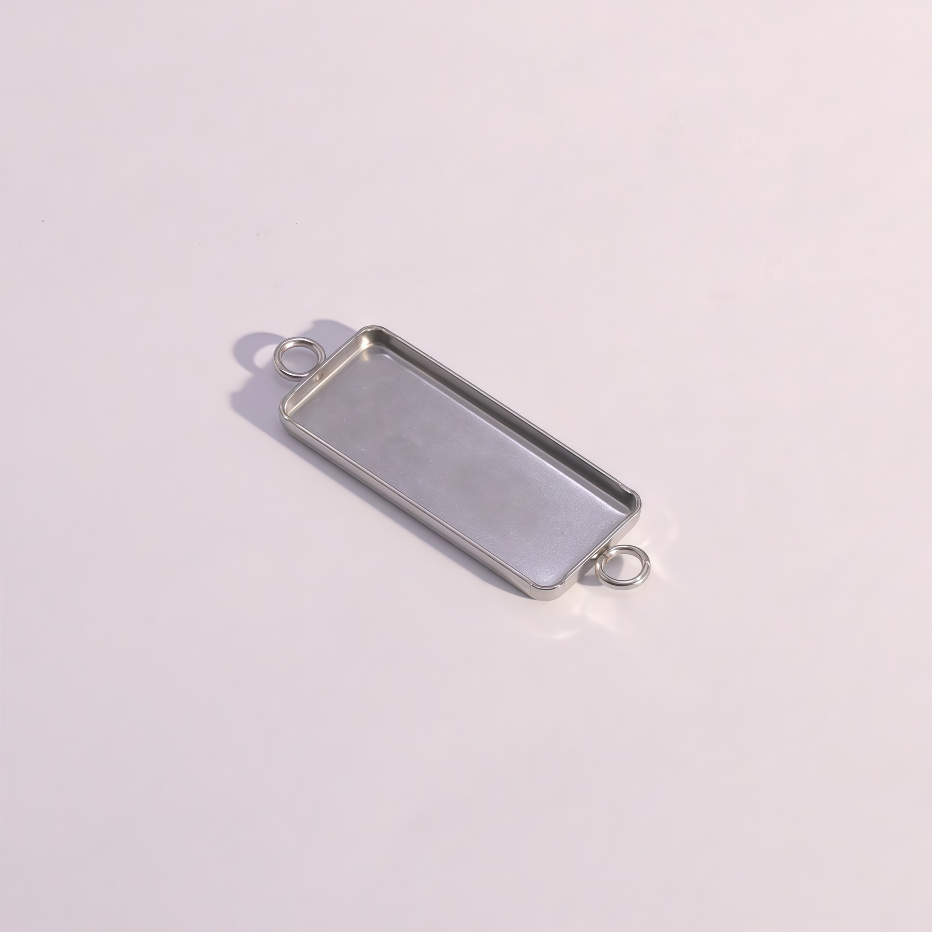 Anneau double en acier couleur, diamètre intérieur 10x25