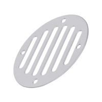 Grille de drainage ronde à fentes en acier inoxydable 304 FOYO Factory Direct pour bateau, yacht, accessoires de drainage