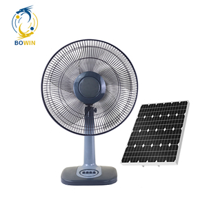 Ventilador de escritorio de mesa de pie de refrigeración portátil DC recargable eléctrico de 16 pulgadas - Product Image 1