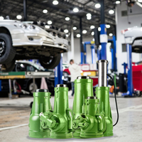 Cric hydraulique court 25T, puissant, en acier, outil de levage, cric à vis pour voiture, équipement d'entretien de véhicule, vert, garantie 1 an