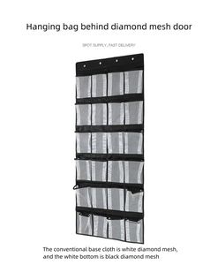 2026 Hot-Sell Foldable Over Door <b>Shoe</b> Organizer 24 Large Mesh Pockets Visible Hanging Wall Mount <b>Storage</b> for Bedroom Clothing - Product Image 2