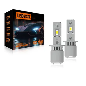 LEISHEN V21 Serie Halogen-Größe Autoglühbirnen 3570 Chips 80 W 10000 LM H7 H18 9005 9006 H8 H11 H3 H1 wasserdichtes 12 V LED-Autolacht