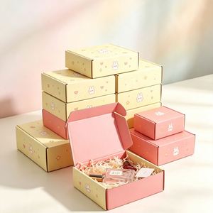 FX Creative Window Cut Gift Mailer <b>Box</b> Cardboard Packaging with PVC Window <b>Display</b> Design for Retail Products - Product Image 2