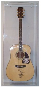 Acrylic UV-Protected <strong>Large</strong> Electric Guitar <strong>Display</strong> <strong>Case</strong> With Led Lights - Product Image 5
