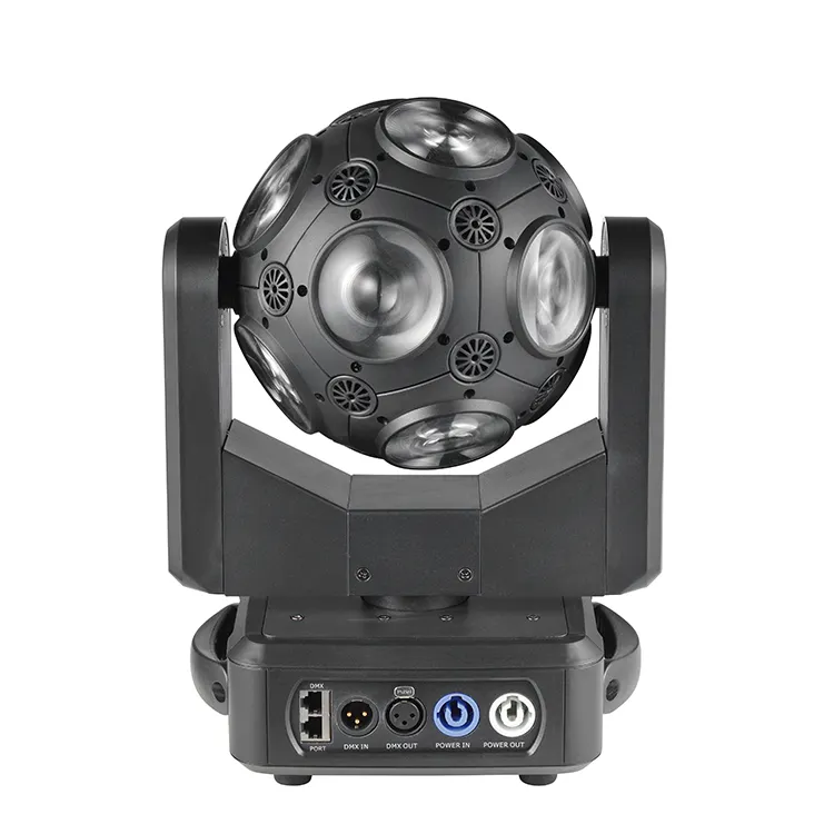 12 x12w RGBW DMX512 modello di controllo Beam Mini Ball Led testa mobile Sharpy Light per discoteca Music Band Festival festa di nozze