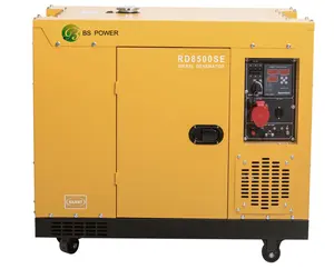 5Kva 5Kw silencieux monophasé 50Hz 60Hz Portable essence gaz gpl double carburant groupe électrogène gaz cogénération onduleur groupe électrogène