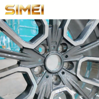Jantes en alliage d'aluminium coulé SIMEI 17-24 pouces Range Rover Sport SV Edition One Design exécutif personnalisé 6061-T6 Finition noire