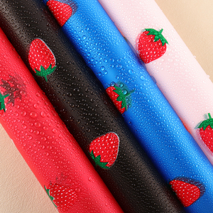 New Design 58*58cm Red Strawberry Design Flower Wrapping Paper Uncoated Pe Coating Wrapping Paper for Flower Shop