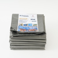 Nouvelle bâche en PE, matériau de tente imperméable, couverture en plastique d'extérieur, tissu en HDPE
