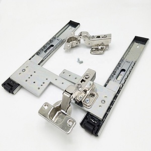 Glissière de tiroir escamotable en acier laminé à froid à roulement à billes de 35 mm pour meuble TV dissimulé - Product Image 1