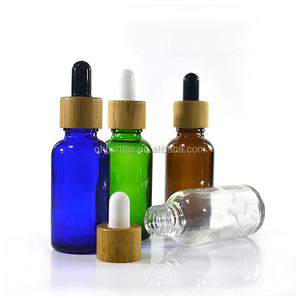 Bouteilles d'huile cosmétiques de luxe flacons de pompe en verre ambré plat pour huiles essentielles de parfum marque personnalisée disponible - Product Image 4
