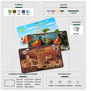 Marcos de Matrícula de Aluminio Personalizados de <span class=keywords><strong>Marruecos</strong></span> y España, para Matrículas de Florida, Sistema de Reconocimiento de Matrículas de <span class=keywords><strong>Marruecos</strong></span> - Product Image 4