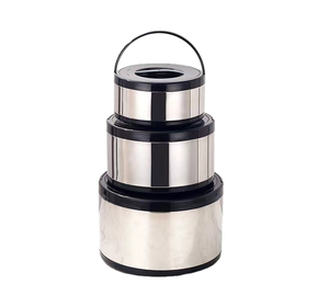 Chicken Lunch Food <span class=keywords><strong>Organizer</strong></span> Wieder verwendbarer Metall-Lunch behälter mit luftdichten Deckel-Lunchboxen für das Family Office - Product Image 1