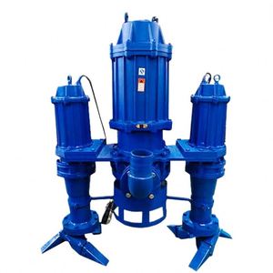 Pompe submersible de dragage de sable 10 CV 15 CV, type ZJQ, pompe centrifuge électrique submersible à tourbillon pour eau - Product Image 1
