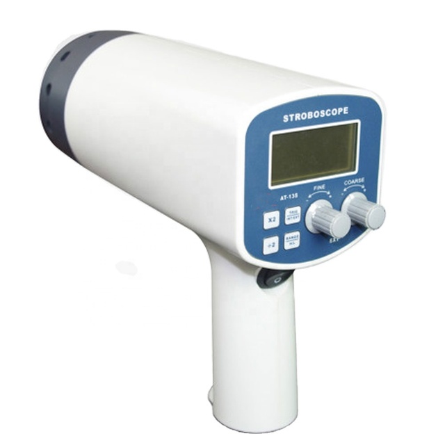 AT-135B Digital Stroboscope Portable Tachometer Non Contact Range 50~40000FPM