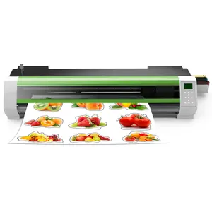 Impresora digital a3 a2 a1 a0 de alta calidad, máquina de impresión de pegatinas de vinilo a color, corte ecosolvente, cortador de impresora, plóter