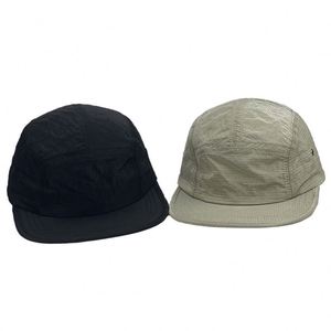 Summer Hat Trendy Custom Nylon 5-Panel Sports Running Hat <b>Quick</b> <b>Dry</b> Waterproof Lightweight Camp Camper <b>Cap</b> for Custom Hats - Product Image 4