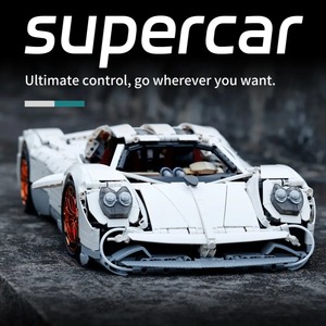 <span class=keywords><strong>KBOX</strong></span> 10549 ยูโทเปีย ซูเปอร์คาร์ รถสปอร์ต ชุดประกอบแบบจำลองเทคนิค 1:8 ของเล่น DIY สำหรับเด็ก ของขวัญ ตัวต่อบล็อก ชุด 4719 ชิ้น - Product Image 3