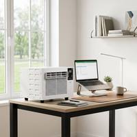 Climatiseur de fenêtre compact 5000 BTU, norme européenne, économe en énergie, portable, idéal pour appartement et maison de location