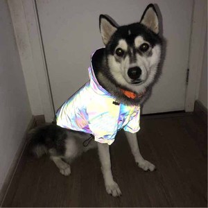 Custom Logo High Visible Waterproof Reflective Safety Life Jacket Novelty <strong>Dog</strong> <strong>Coat</strong> for Spring Autumn Winter Season Outdoor Run - Product Image 1