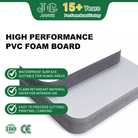 Papan Busa PVC Bangunan Berkualitas ISO CE, Tahan Air, Tahan Api, Aman untuk Penggunaan Dalam Ruangan, Dapat Dipotong, Dicetak, dan Diukir