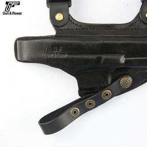 GunFlower Tactical <span class=keywords><strong>Shoulder</strong></span> cuir de vachette véritable Italie tannage végétal, étui en cuir premium - Product Image 3