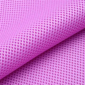 Vải Lưới Dệt Kim Sợi Dọc Polyesters Cho Hàng May Mặc
